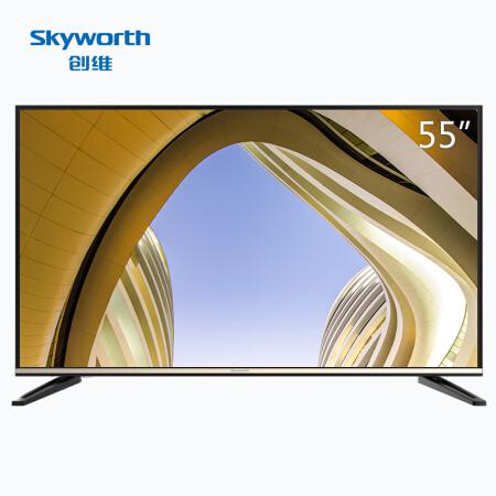 創(chuàng)維（Skyworth）55M7 55英寸14核4K超高清智能酷開網(wǎng)絡(luò)液晶電視（黑色）