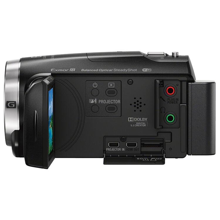 索尼（SONY）HDR-PJ675 高清數碼攝像機 內置32G內存 5軸防抖 30倍光學變焦 G鏡頭 內置投影 WIFI...