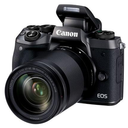 佳能数码照相机 EOS M5 Canon/佳能 EOS M5 15-45 高清微单反数码相机