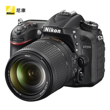 尼康（Nikon）D7200单反数码照相机 双镜头套机（AF-S DX 18-140mm f/3.5-5.6G+DX 3...