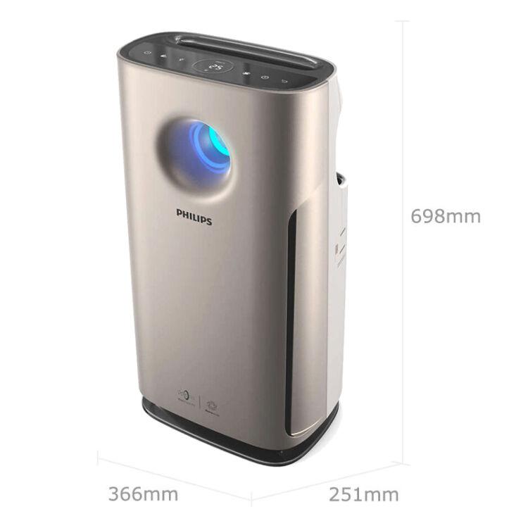 飛利浦（PHILIPS）空氣凈化器家用除甲醛霧霾凈化器辦公室空氣凈化機(jī)(AC3256系列) 實時數(shù)顯空氣指數(shù) AC325...