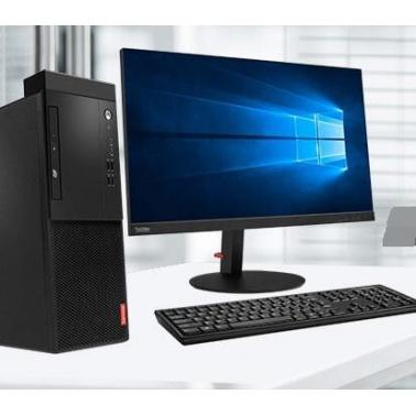 联想 启天M415-B022 G4400/4G/500G/无光驱/集显/DOS/19.5寸显示器 商用办公电脑 台式机电...