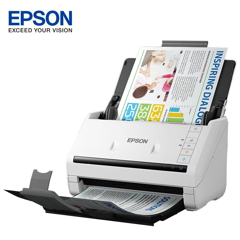 爱普生（EPSON）DS-530 A4馈纸式高速彩色文档扫描...