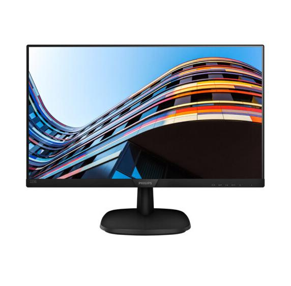 飞利浦（PHILIPS） 223S7EHSB 21.5英寸 窄边框 IPS屏 液晶电脑显示器